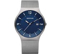 Bering Homme Analogique Quartz Montre avec Bracelet en Milanaise 14440-007-Q