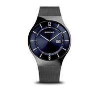 BERING Hommes Analogique-Numérique Quartz Montre avec Bracelet en Acier Inoxydable 51640-227-A