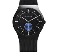 BERING Hommes Analogique Quartz Classic Collection Montre avec Bracelet en Acier Inoxydable & Verre Saphir 11940-228