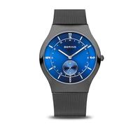 BERING Hommes Analogique Quartz Classic Collection Montre avec Bracelet en Acier Inoxydable & Verre Saphir