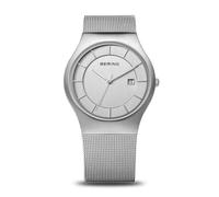 BERING Hommes Analogique Quartz Classic Collection Montre avec Bracelet en Acier Inoxydable & Verre Saphir