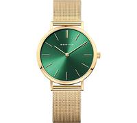 BERING Hommes Analogique Quartz Max René Collection Montre avec Bracelet en Silicone & Verre Saphir 14134-338