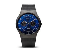 BERING Hommes Analogique Quartz Titanium Collection Montre avec Bracelet en Acier Inoxydable & Verre Saphir