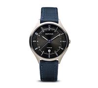 BERING Hommes Analogique Quartz Titanium Collection Montre avec Bracelet en Nylon & Verre Saphir 11739-873
