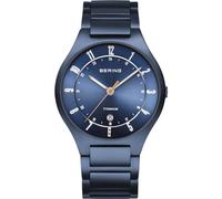 BERING Hommes Analogique Quartz Titanium Collection Montre avec Bracelet en Titane & Verre Saphir 11739-797