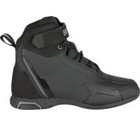 Bering Jag Chaussures de moto imperméables, noir-gris, taille 41 pour homme
