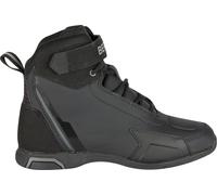 Bering Chaussures de moto femme Jag - Imperméable - Noir/Gris Taille 38