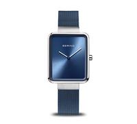 BERING Mixte Analogique Quartz Classic Collection Montre avec Bracelet en Acier Inoxydable & Verre Saphir