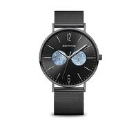 BERING Mixte Analogique Quartz Classic Collection Montre avec Bracelet en Acier Inoxydable & Verre Saphir 14240-123