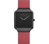 BERING Mixte Analogique Quartz Max René Collection Montre avec Bracelet en Silicone & Verre Saphir