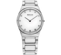 Bering Montre Femme 32230-764 Céramique Ø 30 mm Argentée 5 ATM
