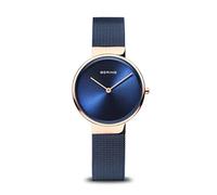 BERING Montre à mouvement à quartz pour femme - Collection classique avec acier inoxydable et verre saphir 14531-367