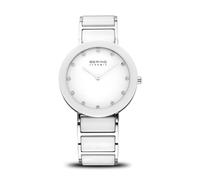 BERING Montre à mouvement à quartz pour femme - Collection en céramique avec acier inoxydable et verre saphir 11435-754