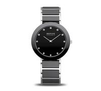 BERING Montre à mouvement à quartz pour femme - Collection en céramique avec acier inoxydable et verre saphir 11435-749