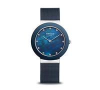 BERING Montre à mouvement à quartz pour femme - Collection en céramique avec acier inoxydable et verre saphir 11435-387