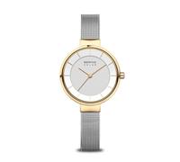 BERING Montre à mouvement à quartz pour femme - Collection Solar avec acier inoxydable et verre saphir 14631-024
