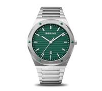 Bering Montre à Quartz pour Homme - Collection Classic - avec Acier Inoxydable et Verre Saphir - 19742-708 - 10 ATM