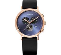 Bering Montre Hommes Montre Classique Chronographe - 10540-567 Cuir