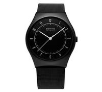 Bering Montre Hommes Montre Slim Céramique - 32039-446 Bracelet Mesh
