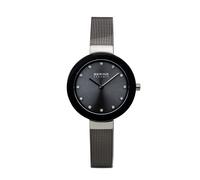 Bering Montre femme 11429-389 Slim céramique Bracelet mesh 29 mm 5 ATM Argenté