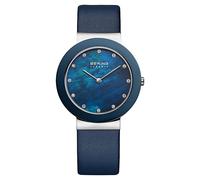 Bering Montre Slim Céramique - 11435-607 Cuir