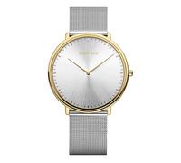 Bering Montre Unisex Montre Ultra-Slim Bicolore - 15739-010 Acier Inox