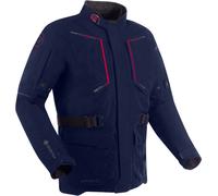 Bering Ottawa GTX veste textile de moto imperméable, bleu, taille S pour homme