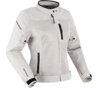 Bering Ozone Veste textile de moto pour femmes, argent, taille 36