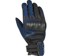 Bering Profil Gants de moto, noir/bleu, Taille M