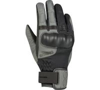 Bering Profil Gants de moto pour femmes, noir/gris, Taille M