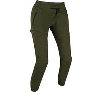 Bering Richie Pantalon textile de moto pour femmes, vert-brun, taille 38