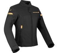Bering Riva Veste textile de moto dames, noir-orange, taille 40 pour femmes