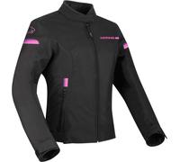 Bering Riva Veste textile de moto dames, noir/rose, Taille 48
