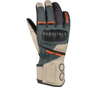 Bering Siberia gants de moto imperméables pour femmes, beige/gris, Taille M