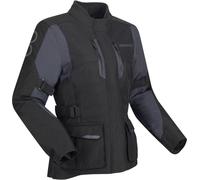 Bering Siberia, veste textile imperméable pour femmes T1 Noir/Gris Foncé Noir/Gris Foncé