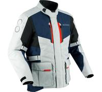 Bering Siberia, veste textile imperméable S Gris Clair/Bleu/Noir/Rouge Gris Clair/Bleu/Noir/Rouge