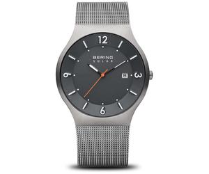 Bering Solar 14440-077 - Homme - 40 mm - Analogique - Quartz - Verre saphir