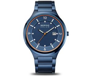 Bering Solar 14442-797 - Homme - 42 mm - Analogique - Quartz - Verre saphir
