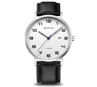 Bering 18640-404 Montre Homme Titane Montre Homme 40mm 5ATM