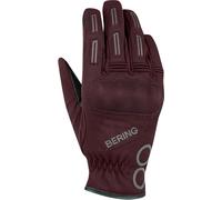 Bering Trend gants de moto imperméables pour femmes, Rouge bordeaux, Taille S