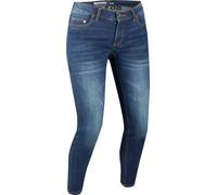 Bering Trust Slim Jeans de moto pour femmes, bleu, taille 38