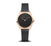 Bering, unisex, Accessoires, Noir, Taille: ONE Size Montre Unisexe Ultra Slim 31 mm Verre de Saphir Slim Design Bracelet Milanais 17031-166