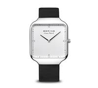 BERING Unisexes-Adultes Analogique Quartz Montre avec Bracelet en Cuir 15836-409