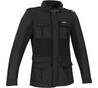 Bering Wallace Veste textile de moto, noir, Taille M