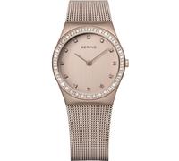 BERING Women Analog Quartz Classic Collection Watch with Stainless Steel Strap &