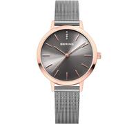 Bering Women's Quartz Watch | 34mm Case | Wristwatch with Stainless Steel Case | Classic Collection | 13434 | 14134