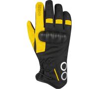 Bering Zephyr gants de moto imperméables pour femmes, noir-jaune, taille 2XL