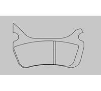 Beringer Plaquettes de frein Enduro métal fritté - KIT1258SI