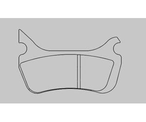 Beringer Plaquettes de frein Enduro métal fritté - KIT1258SI