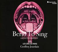 Luciano Berio – Berio to Sing – CD – Harmonia Mundi